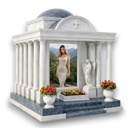 Купольный храм с ангелом