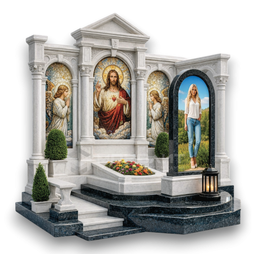 Трёх арочный триптих