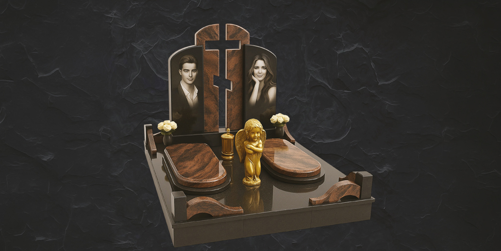 Памятник двойной